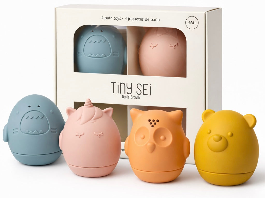 Tiny Sei Bath Set - Sealife